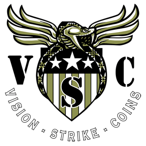 Vision Strike Coins Logo