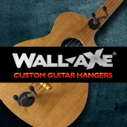 Wall-Axe Custom Guitar Hangers Logo