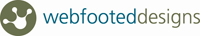 webfooteddesigns Logo