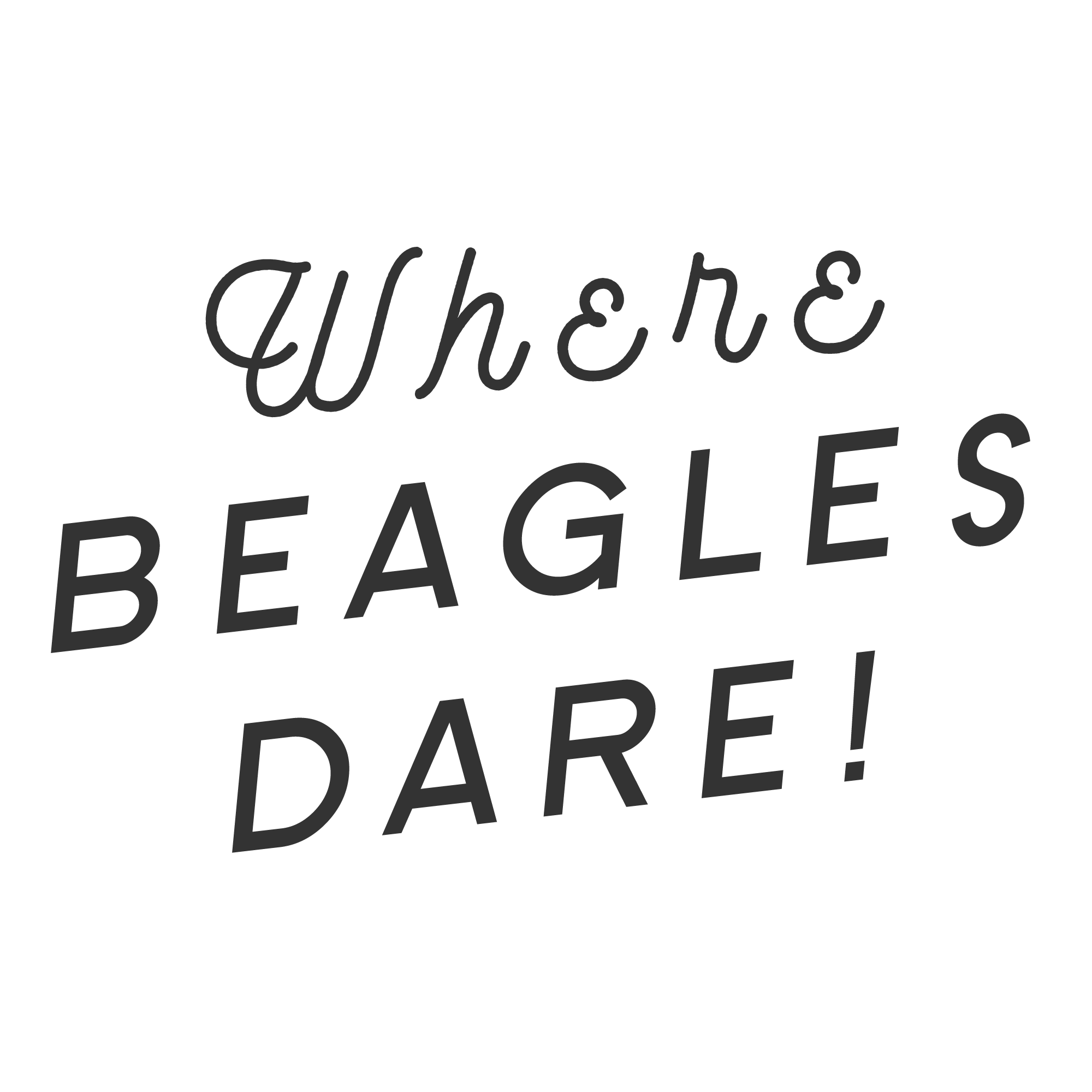 wherebeaglesdare Logo