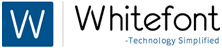 whitefont Logo