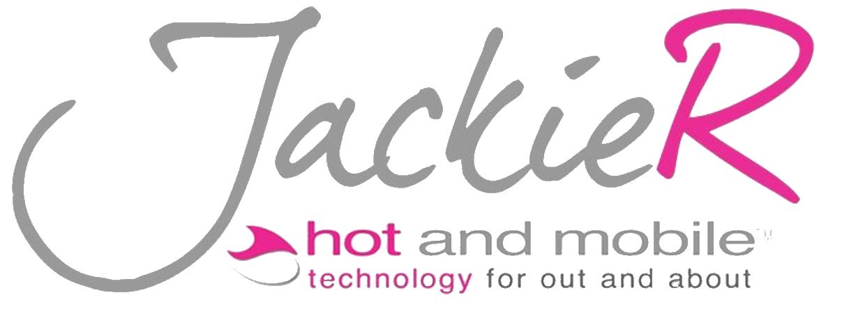 JackieR | Hot and Mobile Technology for Out & About Logo