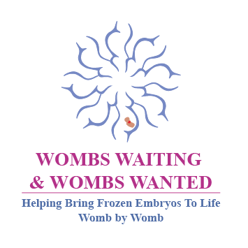 Wombs Waiting and Wombs Wanted Logo