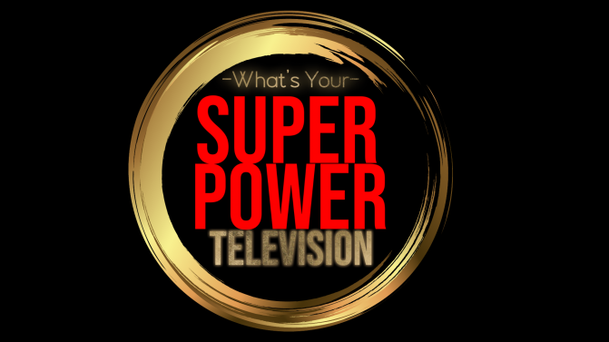 What's Your Super Power TV Channel Logo