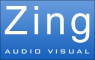 Zing Audio Visual Logo